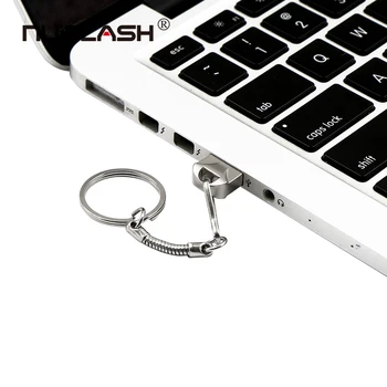 Nuiflash Mini USB Flash Memorijski Stick od 128 GB i 256 GB Metalna Ručka Flash Memorije Pogon Vodootporan Disk