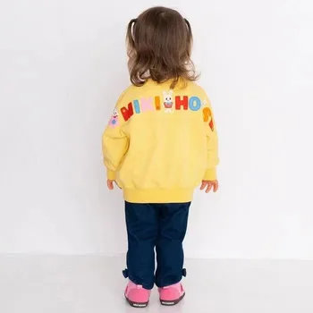 Od 2 do 7 godina, dječje moda jesen-zima nova majica Miki za dječake i djevojčice s natpisom 