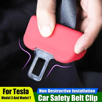 Odnosi se na automobil Tesla Model 3 Model Y Pojas Zaštitni rukav Kopču za Pojas Vilica Sigurnost Kartica Buckle