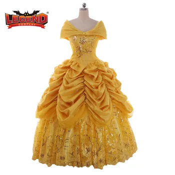 Odraslo zlatno haljina princeze žutu loptu haljina haljina po mjeri haljina babes