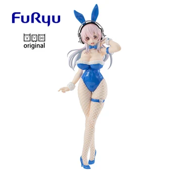 Originalna Furyu Supersonico Blue Rabbit Girl Ver. Anime Lik Model Akciju Kawaii Lutka Dječje Igračke 30 cm