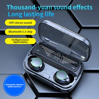 Originalni Bežične Slušalice TWS Bluetooth 5,3 Slušalice Sa Kontrolama na Dodir Sportske Slušalice Glazbena Slušalica za Telefone Lenovo Xiaomi Ios