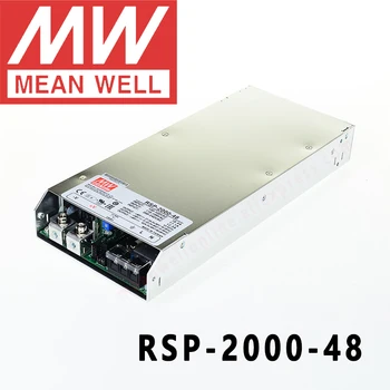 Originalni Mean Well RSP-2000-12/24/48 serije meanwell 12/24/48 vdc 2000 W s jednim izlazom sa značajkom PFC napajanja
