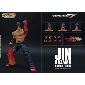 Originalni collectible stvari Storm - Tekken 7 - Jin Kazama 1/12 Figurica Naplativa Model Igračka na Dar za Djecu Na raspolaganju