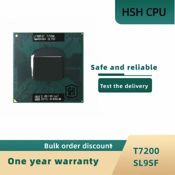 Originalni procesor lntel Core 2 Duo T7200 s процессорным priključkom 479 (4 M Cache/2,0 Ghz/667 Mhz/Dual-core) za laptop Besplatna dostava