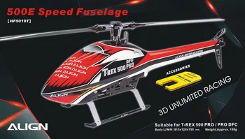 PORAVNATI T-REX 500E 500PRO Brzina Trupa Žuta i Plava Za GARTT ALZRC Tarot 500 dijelovi radio kontrolirani Helikopter