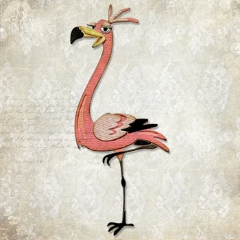 Panalisacraft Zabavu Flamingo Slatka Umire Metalnih Reznih Marke DIY Scrapbooking/album Ukrasni Reljefni DIY Papir Razglednice