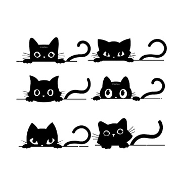Prekrasan Crni Mačak Rezanje Marke Slatka Ljubimci Skup Metalnih Matrica Za DIY Scrapbooking Kartice Zanat 2021