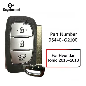 Privjesak za ključeve, 3 Tipke Auto Privezak za Hyundai Ioniq 2016-2018 Zamjena ID47 Čip 433 Mhz Daljinski FCCID 95440-G2100 Pametni Ključ