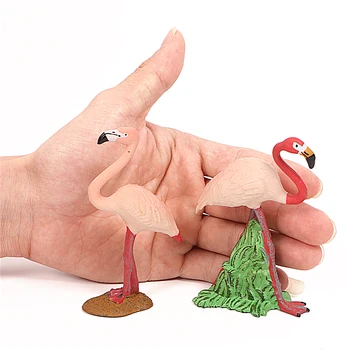 Ptice kućni Ljubimci Figurice Flamingo Ara Pelikan Orao Phoenix Sova noj Figurice Model Uređenje Doma I Vrta Igračke