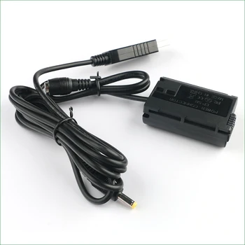 QC3.0 USB EN-EL15 EL15 EP-5B Spojnica dc Lutka Baterija Rezervne Baterije za telefone USB Kabel Nikon D7000 D7100 D7200 D7500 Z5 Z6 Z7 1 V1