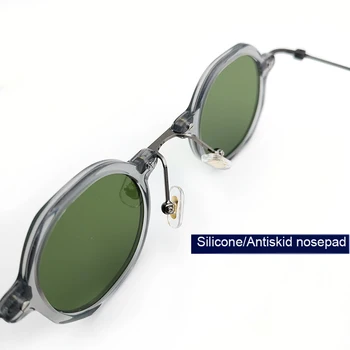 Retro Sunčane Naočale Acetat Sunčane Naočale za Muškarce I Žene Titan Hram Najlon Leće Vintage 2022 Novi Stil