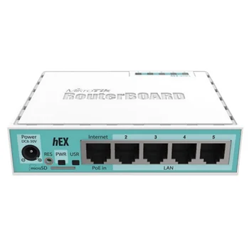 Router MikroTikRB750Gr3 Gigabit Ethernet Hex mini 5-port širokopojasni ROS s blagim usmjeravanjem otdr de fibra neuromijelitis fibra óptica