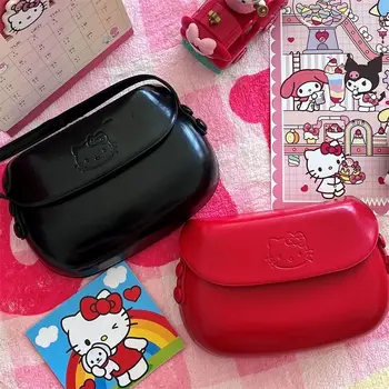 Ruksaci za žene kawaii mini slatka anime ruksak Hello Kitty Klasicni Crveni Divlji Jednostavan Preko Ramena Saddle Bag za Mobilni Telefon