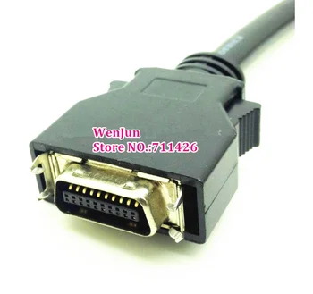 SCSI 20-pinski kabel datuma SCSI 20-pinski konektor za čahuraste stezaljke Odvojivi Odvojivi Kabel za priključke DIN-rake