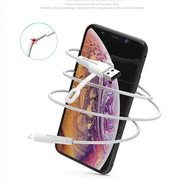Saver Case Pribor Za Navijanje Žica Mekana Silikonska Kapa Zaštita Kabela za Prijenos Podataka Za Apple iPhone USB Kabel Punjača