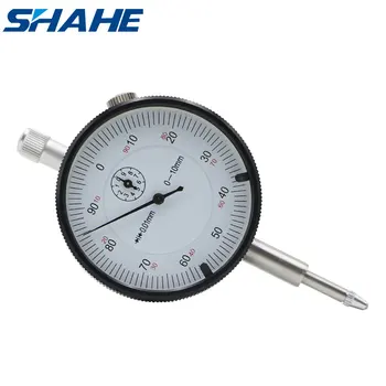 Shahe 0-5/0-10/0-20/0-30/-0-50 Mjerni uređaj s dial mm Analogni Mjerni Uređaj s Dial 0,01 mm Oznaka Alat, Instrumenti