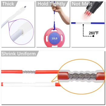 Shrink Wrap Cijevi Žica Stisni Cijev Komplet Električna Izolacija U Boji Izabrane Stisni Cijev