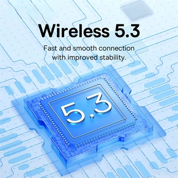 Slušalice Youpin Baseus WM02 TWS Bluetooth 5,3 Bežične Slušalice Stereo osjetljiv na Dodir za Upravljanje Шумоподавляющая Igre Glazbeni Slušalice