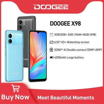 Smartphone DOOGEE X98 6,52 