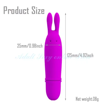 Snažan 10 Frekvencijski Silikon Mini-Vibrator-Pula, Stimulacija Klitorisa, Slatka Vibrator za G-spot Vibrator, Seks-Igračke za Žene
