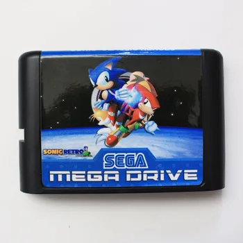 Sonic Classic Heroes 16 bita MD Igraća karta Za Sega Mega Drive Za Genesis