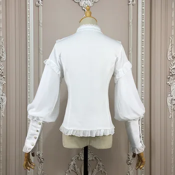 Srednjovjekovni Victorian Top, Gotička Bluza u stilu Лолиты, Vintage Košulja Za Žene, Velike Veličine S-XXL