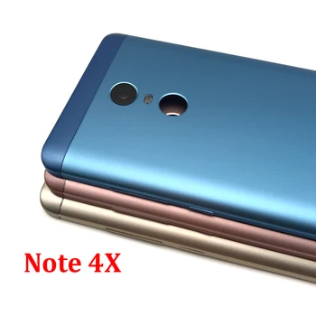 Stražnji poklopac Pretinca za baterije Za Xiaomi Redmi Note 4X5 6 Note5 Note6 Pro Stražnji Poklopac Pretinca za baterije Stražnji Poklopac Kućišta s bočnom tipkom za Ugađanje glasnoće