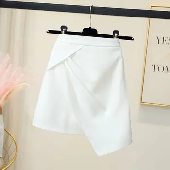 Suknje, Ženske Modne Nove Ljetne Office Ženske Cipele Jednostavan Korejski Stil Asimetrični Dizajn Mini Univerzalne Svakodnevne Ravnici Faldas Mujer Ins