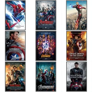 Superheroj Marvel Avengers Amazing spider-Man Film Ulje na platnu Crtanje Ručno Oslikana Umjetničke Slike Po Brojevima Setovi