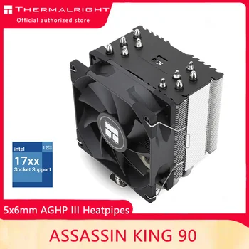 Thermalright AK90 5 heatpipe Procesor hladnjak sa 92 mm ventilator PWM 125 mm visok mini tower hladnjak Za intel LGA1700 115X 1200 AMD AM4