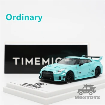 TimeMicro 1:64 LBWK Nissan GTR R35 LB 3.0 Plava normalan / Литая model automobila serija Dream