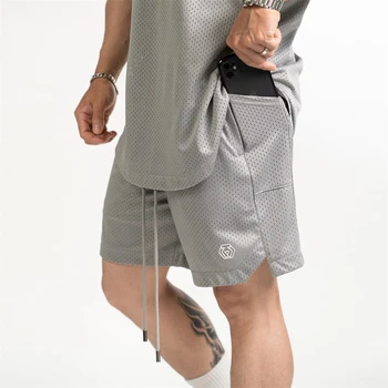 Trkač Nove ljetne fitness gospodo, jednoslojni prozračna sportske kratke hlače za trčanje na kiši modni trend za svakodnevne aktivnosti na plaži hlače