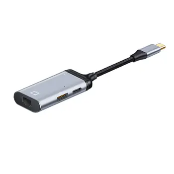 USB-C Type-C USB3.1 do 1000 Mbps na Gigabit Ethernet mrežni Mrežni adapter sa priključkom za napajanje PD