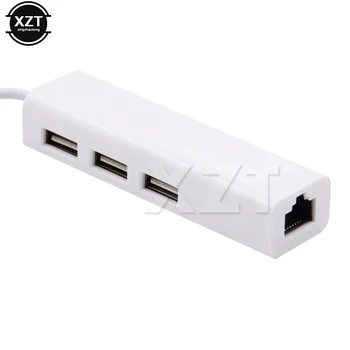 USB3.1 Type-C, USB-C na RJ45 Ethernet LAN Adapter SA USB-hub 100 Mbit/s Za Laptop Jan17 MotherLander