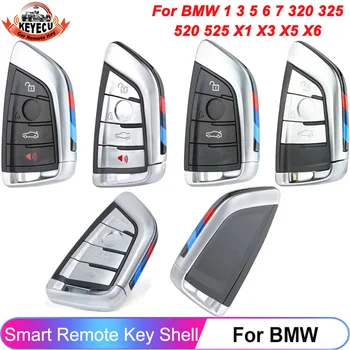 Umivaonik ključa za daljinsko Upravljanje auto KEYECU Ključna je Za BMW 1 3 5 6 7 320 325 330 520 525 530 730 740 Serija X1 X3 X5 X6 Zamjena Privjesak za ključeve