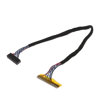 Univerzalna STEZALJKA 30-pinski 1-kanalni 6-bitni Kabel LVDS 26 cm Za 14,1-15,6-inčni LCD panel Izravna dostava