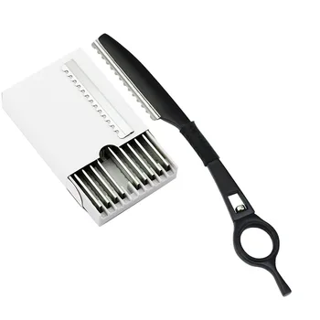 Univinlions stanjivanje žilet izravan salon frizerski saloni razor štap rezač za kosu rotary frizerski nož za šišanje kose tanja
