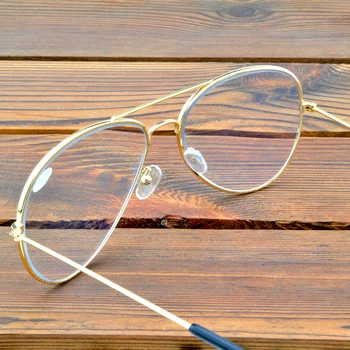 Velike naočale u stilu Pilota s dvostruki nadzemni okvir, koji se Vide blizu i Daleko Progresivne Многофокусные naočale za čitanje od +0,75 do +4
