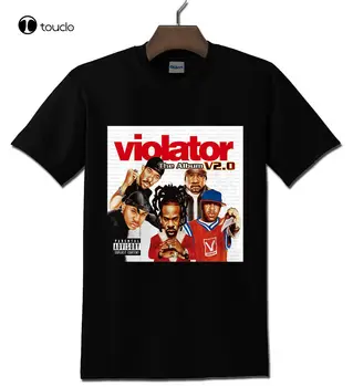 Violator Je Hip-Hop Rap Vintage 90-Ih Crni T-Shirt Majica Na Red Aldult Tinejdžerski Unisex Digitalni Tisak Je Moderna Zabavna Nova