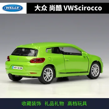 Welly 1:36 Volkswagen Scirocco model automobila od legure, откидывающийся automobil, Prikuplja darove za koje Nije potrebna za daljinsko upravljanje, transport igračka