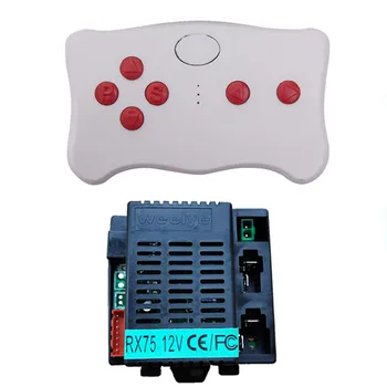 Wellye RX75 6 12 2,4 G Dječji električni autić Bluetooth daljinski upravljač, kontroler sa značajkom gladak pokretanja prijenosa