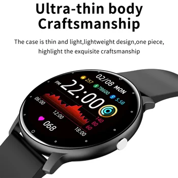 Xiaomi Pametnih Satova Za Muškarce Zaslon Osjetljiv na dodir Bluetooth IP67 Fitness Tracker Za Žene Smartwatch Sna Monitor Otkucaja Srca Za IOS I Android
