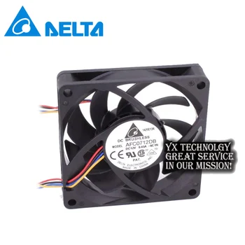 Za Delta 70*70*15 mm 7015 70 mm 12 0.45 A AFC0712DB 4-žični PWM dvostruki kuglični ležaj ventilator za hlađenje procesora