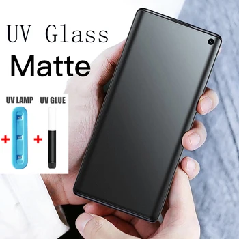 Za Huawei Mate 50 Pro Film UV Ljepila Mat Kaljeno staklo Nova 9 10 7 8 Mate 20 30 40 P50 P30 P40 Pro Magic 3 4 Zaštitna folija Za Ekran