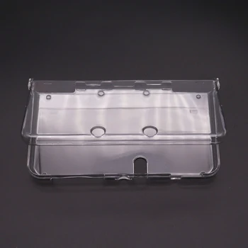 Za Nintendo New 3DS Konzole i Igara Jednostavan Tvrda Plastika Prozirna Kristala Sigurnosni Tvrdi Torbica u Obliku Školjke