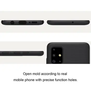 Za Samsung Galaxy A51 Torbica Nillkin Mat PC-Tvrdi Torbica za Galaxy A51 s poklon
