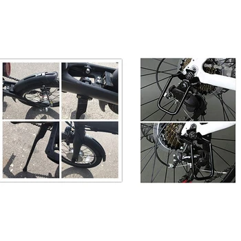 Za Xiaomi Qicycle EF1 Električni Bicikl Zaštita Stražnjeg Prekidača Zaštitna Letva Vješalica, Spriječava Oštećenje i Blatobrane I oslonac za noge Gume Sp
