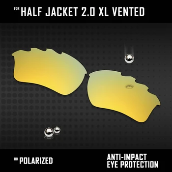 Zamjena leća OOWLIT Za sunčane naočale Oakley Half Jacket 2.0 XL s ventilacijom OO9154 Polarizovana - multi-color