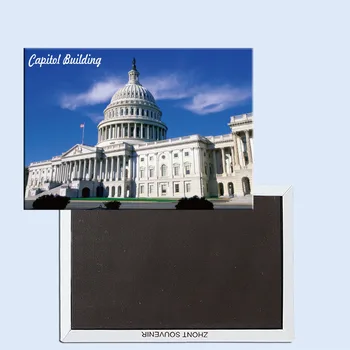 Zgrada Capitol, Washington, dc, magnet za hladnjak, Turističke suvenire, Ukrase za dom 24656